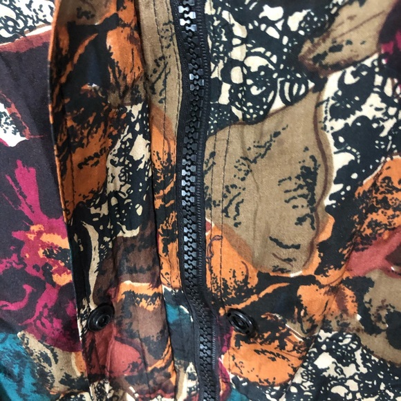 Retro 80s Vintage Silk Jacket - Picture 7 of 7